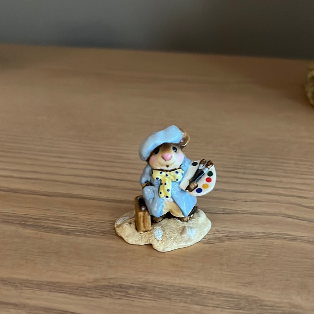 Wee Forest Folk Arty Mouse